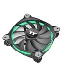 Thermaltake Riing Silent 12 RGB Sync Edition Procesador Enfriador 12 cm Negro, Metálico, Disipador de CPU negro, Enfriador, 12 cm, 300 RPM, 1500 RPM, 22 dB, 53 cfm