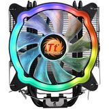 Thermaltake UX200 ARGB Lighting Procesador Enfriador 12 cm Negro, Disipador de CPU Enfriador, 12 cm, 300 RPM, 1500 RPM, 26,33 dB, 43,34 cfm