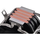 Thermaltake UX200 ARGB Lighting Procesador Enfriador 12 cm Negro, Disipador de CPU Enfriador, 12 cm, 300 RPM, 1500 RPM, 26,33 dB, 43,34 cfm