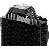 be quiet! Dark Rock Slim Procesador Enfriador 12 cm Negro, Disipador de CPU negro, Enfriador, 12 cm, 1500 RPM, 11 dB, 23,6 dB, Negro