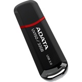 ADATA AUV150-32G-RBK unidad flash USB 32 GB USB tipo A 3.2 Gen 1 (3.1 Gen 1) Negro, Lápiz USB negro, 32 GB, USB tipo A, 3.2 Gen 1 (3.1 Gen 1), 90 MB/s, Tapa, Negro