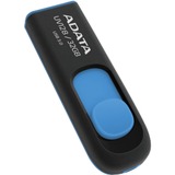 ADATA DashDrive UV128 32GB unidad flash USB USB tipo A 3.2 Gen 1 (3.1 Gen 1) Negro, Azul, Lápiz USB negro/Azul, 32 GB, USB tipo A, 3.2 Gen 1 (3.1 Gen 1), Deslizar, 10 g, Negro, Azul