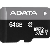 ADATA Micro SDXC 64GB MicroSDXC UHS Clase 10, Tarjeta de memoria 64 GB, MicroSDXC, Clase 10, UHS, 30 MB/s, 10 MB/s