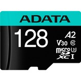 ADATA Premier Pro 128 GB MicroSDXC UHS-I Clase 10, Tarjeta de memoria 128 GB, MicroSDXC, Clase 10, UHS-I, 100 MB/s, 80 MB/s