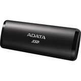 ADATA SE760 256 GB Negro, Unidad de estado sólido negro, 256 GB, USB Tipo C, 3.2 Gen 2 (3.1 Gen 2), 1000 MB/s, Negro