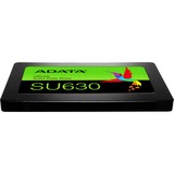 ADATA ULTIMATE SU630 2.5" 960 GB SATA 3D2 QLC, Unidad de estado sólido negro, 960 GB, 2.5", 520 MB/s, 6 Gbit/s