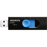 ADATA UV320 unidad flash USB 32 GB USB tipo A 3.2 Gen 1 (3.1 Gen 1) Negro, Azul, Lápiz USB negro/Azul, 32 GB, USB tipo A, 3.2 Gen 1 (3.1 Gen 1), Deslizar, 7,9 g, Negro, Azul