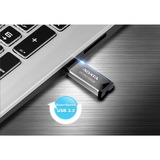 ADATA UV350 unidad flash USB 64 GB USB tipo A Gris, Lápiz USB plateado, 64 GB, USB tipo A, Sin tapa, 5,9 g, Gris, Minorista