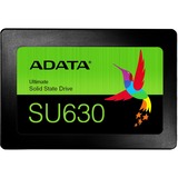 ADATA Ultimate SU630 1,92 TB 2.5" PCI Express 3.0 QLC 3D NAND, Unidad de estado sólido negro, 1,92 TB, 2.5", 520 MB/s, 6 Gbit/s