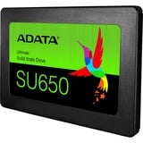 ADATA Ultimate SU650 2.5" 240 GB Serial ATA III SLC, Unidad de estado sólido negro, 240 GB, 2.5", 6 Gbit/s