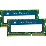 Corsair 16GB DDR3 módulo de memoria 2 x 8 GB 1333 MHz, Memoria RAM 16 GB, 2 x 8 GB, DDR3, 1333 MHz, 204-pin SO-DIMM, Lite Retail