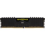 Corsair 4GB DDR4-2400 módulo de memoria 1 x 4 GB 2400 MHz, Memoria RAM negro, 4 GB, 1 x 4 GB, DDR4, 2400 MHz, 288-pin DIMM, Negro