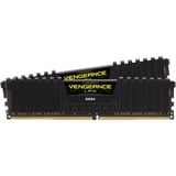 Corsair CMK32GX4M2A2666C16 módulo de memoria 32 GB 2 x 16 GB DDR4 2666 MHz, Memoria RAM negro, 32 GB, 2 x 16 GB, DDR4, 2666 MHz, 288-pin DIMM