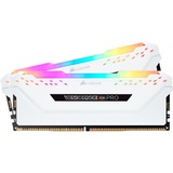 Corsair CMWLEKIT2W parte carcasa de ordenador Universal, Memoria RAM blanco, Universal, Blanco