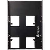 Corsair CSSD-BRKT2 panel bahía disco duro 8,89 cm (3.5") Panel de instalación Negro, Bastidor de instalación negro, 8,89 cm (3.5"), Panel de instalación, 2.5", Negro, Aluminio, 101,6 mm