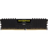 Corsair DIMM 16GB DDR4-2666 Kit, Memoria RAM negro, CMK16GX4M2A2666C16, Vengeance LPX 