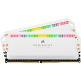 Corsair Dominator CMT16GX4M2C3200C16W módulo de memoria 16 GB 2 x 8 GB DDR4 3200 MHz, Memoria RAM blanco, 16 GB, 2 x 8 GB, DDR4, 3200 MHz, 288-pin DIMM