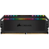 Corsair Dominator CMT16GX4M2K4000C19 módulo de memoria 16 GB 2 x 8 GB DDR4 4000 MHz, Memoria RAM negro, 16 GB, 2 x 8 GB, DDR4, 4000 MHz, 288-pin DIMM