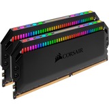 Corsair Dominator CMT32GX4M2K4000C19 módulo de memoria 32 GB 2 x 16 GB DDR4 4000 MHz, Memoria RAM negro, 32 GB, 2 x 16 GB, DDR4, 4000 MHz, 288-pin DIMM