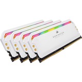 Corsair Dominator CMT32GX4M4C3600C18W módulo de memoria 32 GB 4 x 8 GB DDR4 3600 MHz, Memoria RAM blanco, 32 GB, 4 x 8 GB, DDR4, 3600 MHz, 288-pin DIMM