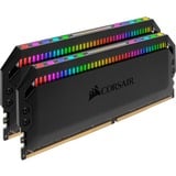 Corsair Dominator Platinum RGB módulo de memoria 32 GB 2 x 16 GB DDR4 3200 MHz, Memoria RAM negro, 32 GB, 2 x 16 GB, DDR4, 3200 MHz, 288-pin DIMM