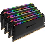Corsair Dominator Platinum RGB módulo de memoria 32 GB 4 x 8 GB DDR4 3600 MHz, Memoria RAM negro, 32 GB, 4 x 8 GB, DDR4, 3600 MHz, 288-pin DIMM