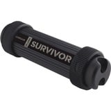 Corsair Flash Survivor Stealth unidad flash USB 64 GB USB tipo A 3.2 Gen 1 (3.1 Gen 1) Negro, Lápiz USB negro, 64 GB, USB tipo A, 3.2 Gen 1 (3.1 Gen 1), Otro, Negro