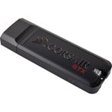 Corsair Flash Voyager GTX unidad flash USB 256 GB USB tipo A 3.2 Gen 1 (3.1 Gen 1) Negro, Lápiz USB negro, 256 GB, USB tipo A, 3.2 Gen 1 (3.1 Gen 1), 440 MB/s, Tapa, Negro