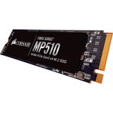 Corsair MP510 M.2 480 GB PCI Express 3.0 3D TLC NAND NVMe, Unidad de estado sólido negro, 480 GB, M.2