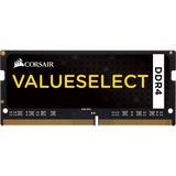 Corsair ValueSelect 16GB DDR4 módulo de memoria 1 x 16 GB 2133 MHz, Memoria RAM 16 GB, 1 x 16 GB, DDR4, 2133 MHz, 260-pin SO-DIMM, Negro