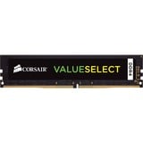 Corsair ValueSelect ValueSelect 16GB DDR4-2133 módulo de memoria 1 x 16 GB 2133 MHz, Memoria RAM negro, 16 GB, 1 x 16 GB, DDR4, 2133 MHz, 288-pin DIMM