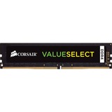Corsair ValueSelect ValueSelect 8 GB, DDR4, 2666 MHz módulo de memoria 1 x 8 GB, Memoria RAM DDR4, 2666 MHz, 8 GB, 1 x 8 GB, DDR4, 2666 MHz, 288-pin DIMM, Negro