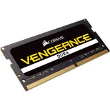 Corsair Vegeance 16GB DDR4-2666 módulo de memoria 2 x 8 GB 2666 MHz, Memoria RAM negro, 16 GB, 2 x 8 GB, DDR4, 2666 MHz, 260-pin SO-DIMM, Negro