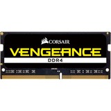 Corsair Vengeance 8GB DDR4 SODIMM 2400MHz módulo de memoria 1 x 8 GB, Memoria RAM negro, 8 GB, 1 x 8 GB, DDR4, 2400 MHz, 260-pin SO-DIMM, Negro