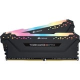 Corsair Vengeance CMW64GX4M2D3600C18 módulo de memoria 64 GB 2 x 32 GB DDR4 3600 MHz, Memoria RAM negro, 64 GB, 2 x 32 GB, DDR4, 3600 MHz, 288-pin DIMM