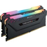 Corsair Vengeance CMW64GX4M2D3600C18 módulo de memoria 64 GB 2 x 32 GB DDR4 3600 MHz, Memoria RAM negro, 64 GB, 2 x 32 GB, DDR4, 3600 MHz, 288-pin DIMM