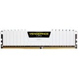 Corsair Vengeance LPX CMK16GX4M2A2666C16W módulo de memoria 16 GB 2 x 8 GB DDR4 2666 MHz, Memoria RAM blanco, 16 GB, 2 x 8 GB, DDR4, 2666 MHz, 288-pin DIMM