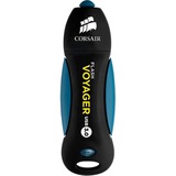 Corsair Voyager 256GB unidad flash USB USB tipo A 3.2 Gen 1 (3.1 Gen 1) Negro, Azul, Lápiz USB negro/Azul, 256 GB, USB tipo A, 3.2 Gen 1 (3.1 Gen 1), 190 MB/s, Tapa, Negro, Azul