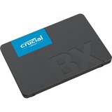 Crucial BX500 2.5" 240 GB Serial ATA III 3D NAND, Unidad de estado sólido negro, 240 GB, 2.5", 540 MB/s, 6 Gbit/s