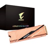 GIGABYTE AORUS NVMe Gen4 M.2 1000 GB PCI Express 4.0 3D TLC, Unidad de estado sólido cobre, 1000 GB, M.2, 5000 MB/s