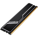 GIGABYTE GP-GR26C16S8K1HU408 módulo de memoria 8 GB 1 x 8 GB DDR4 2666 MHz, Memoria RAM negro, 8 GB, 1 x 8 GB, DDR4, 2666 MHz, 288-pin DIMM, Negro