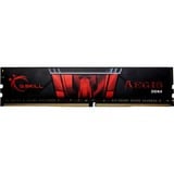 G.Skill 16GB DDR4-2133 16GB DDR4 2133MHz módulo de memoria, Memoria RAM 16 GB, 2 x 8 GB, DDR4, 2133 MHz, 288-pin DIMM, Negro, Rojo