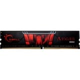 G.Skill 16GB DDR4-2400 módulo de memoria 2 x 8 GB 2400 MHz, Memoria RAM 16 GB, 2 x 8 GB, DDR4, 2400 MHz, 288-pin DIMM, Negro, Rojo