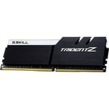 G.Skill 16GB DDR4-3200 módulo de memoria 2 x 8 GB 3200 MHz, Memoria RAM negro/blanco, 16 GB, 2 x 8 GB, DDR4, 3200 MHz, 288-pin DIMM, Negro, Blanco