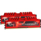 G.Skill 8GB DDR3-1333 RipjawsX módulo de memoria 2 x 4 GB 1333 MHz, Memoria RAM 8 GB, 2 x 4 GB, DDR3, 1333 MHz, 240-pin DIMM, Minorista