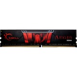 G.Skill 8GB DDR4-2133 módulo de memoria 2 x 4 GB 2133 MHz, Memoria RAM 8 GB, 2 x 4 GB, DDR4, 2133 MHz, 288-pin DIMM, Negro, Rojo