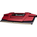 G.Skill 8GB DDR4-2666 módulo de memoria 2 x 4 GB 2666 MHz, Memoria RAM rojo, 8 GB, 2 x 4 GB, DDR4, 2666 MHz