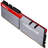 G.Skill 8GB DDR4 módulo de memoria 2 x 4 GB 3200 MHz, Memoria RAM gris/Rojo, 8 GB, 2 x 4 GB, DDR4, 3200 MHz, Gris, Negro, Rojo