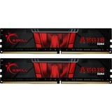 G.Skill Aegis DDR4 módulo de memoria 32 GB 2 x 16 GB 3000 MHz, Memoria RAM negro, 32 GB, 2 x 16 GB, DDR4, 3000 MHz, 288-pin DIMM