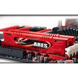 G.Skill Ares, 16GB (2x 8GB) DDR3 módulo de memoria 2 x 8 GB 2133 MHz, Memoria RAM 16GB (2x 8GB) DDR3, 16 GB, 2 x 8 GB, DDR3, 2133 MHz, 240-pin DIMM, Rojo